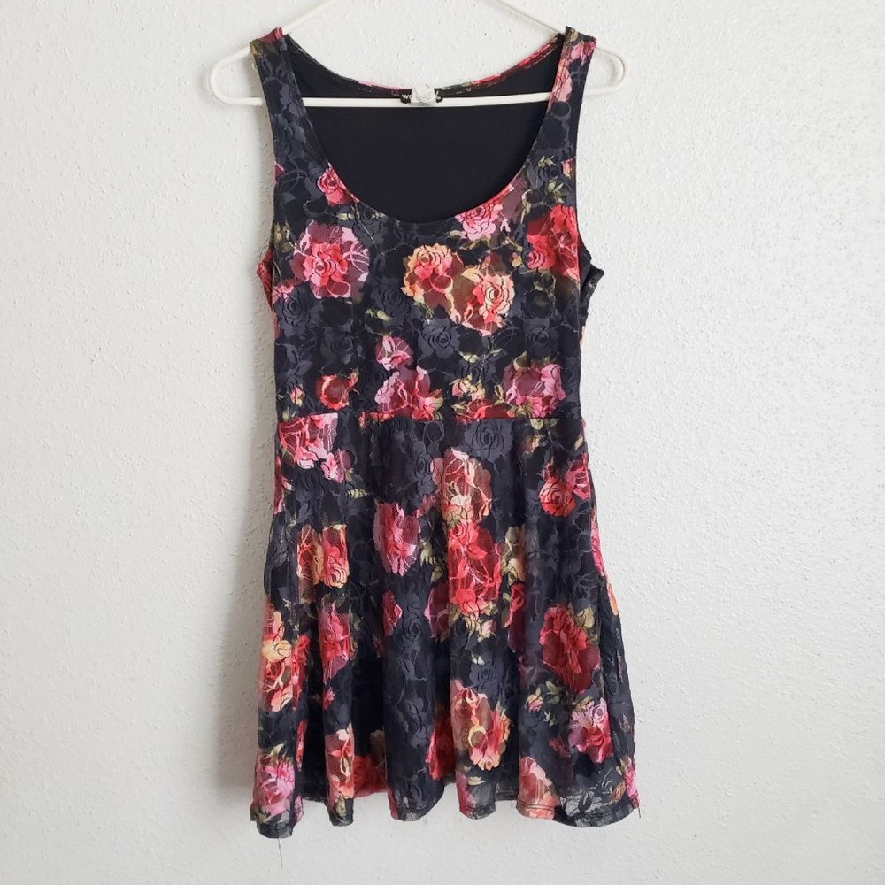 Floral Fit & Flare Dress